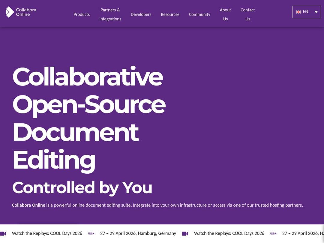 Screenshot of Collabora Online