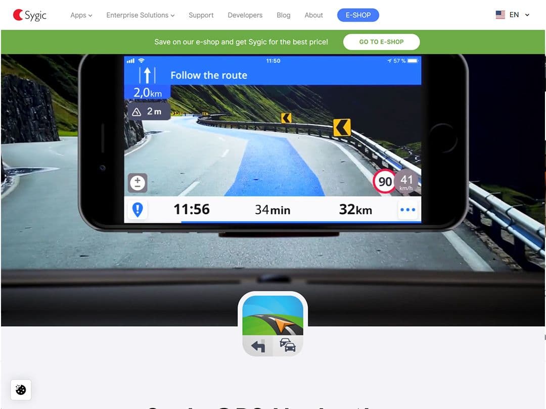 Screenshot of Sygic